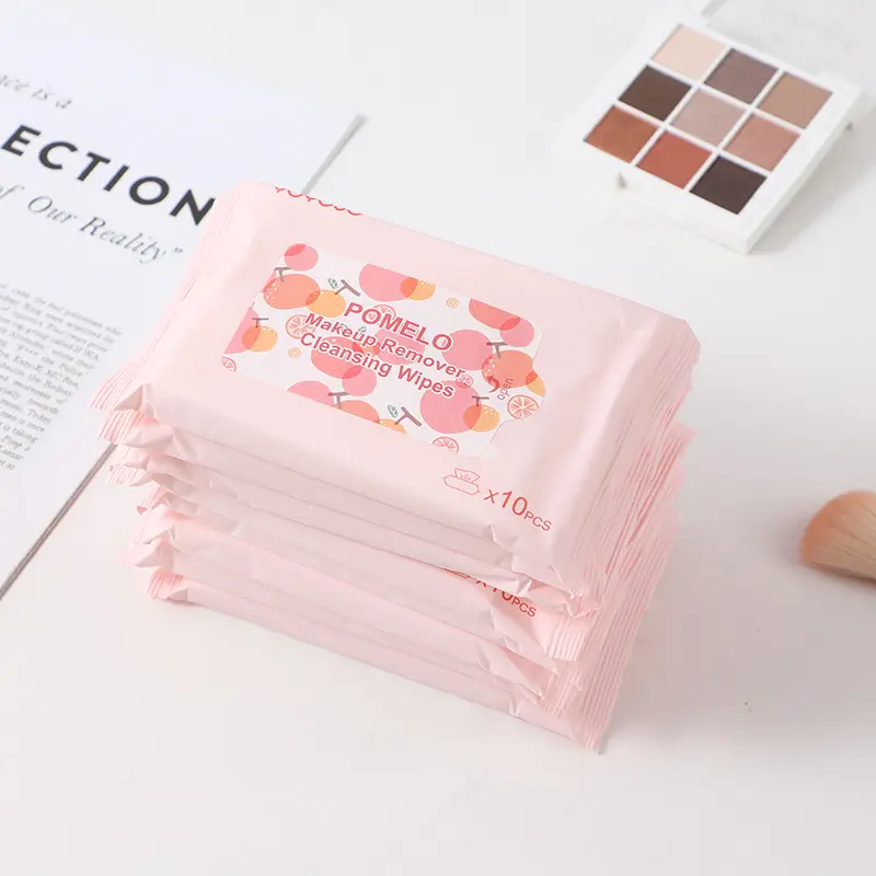 Pomelo Makeup Removing Wipes(10pcs*8pack