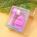 Facial brush and cleansing puff kit