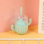 Cactus beauty makeup sponge-green