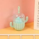 Cactus beauty makeup sponge-green