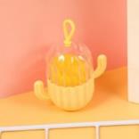 Cactus beauty makeup sponge-yellow