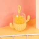 Cactus beauty makeup sponge-yellow