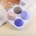 Makeup sponge with storage shell 4pcs-sh