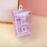 Crystal purple series self-adhesive magi