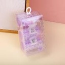 Crystal purple series self-adhesive magi