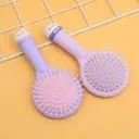 BOJIZ round massage comb with mirror