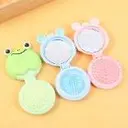 Frog prince cartoon style folding comb w