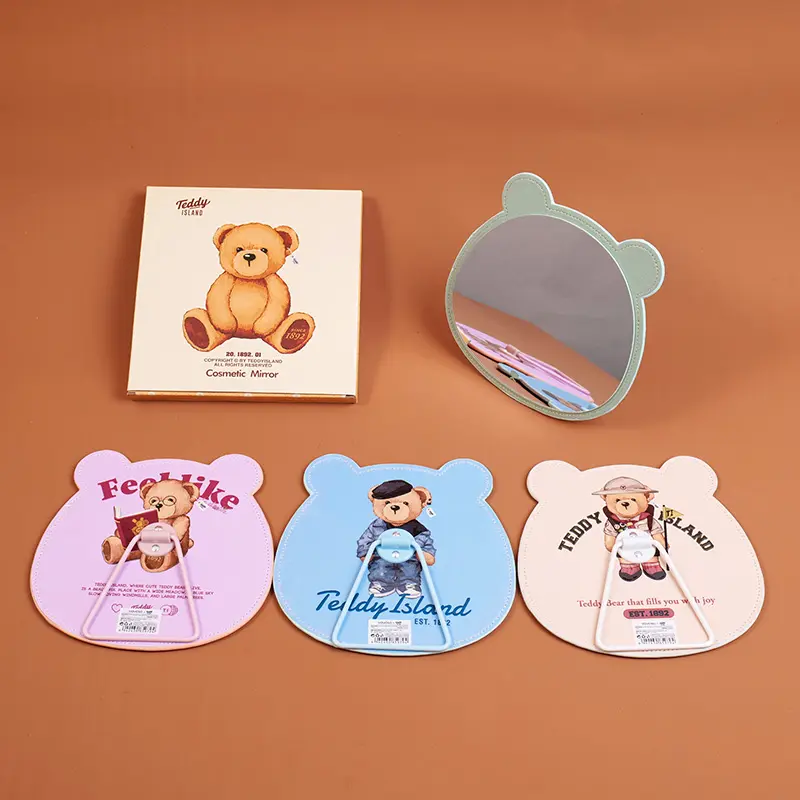 TEDDY ISLAND series sports bear head rel