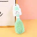 Shell shaped styling comb-green