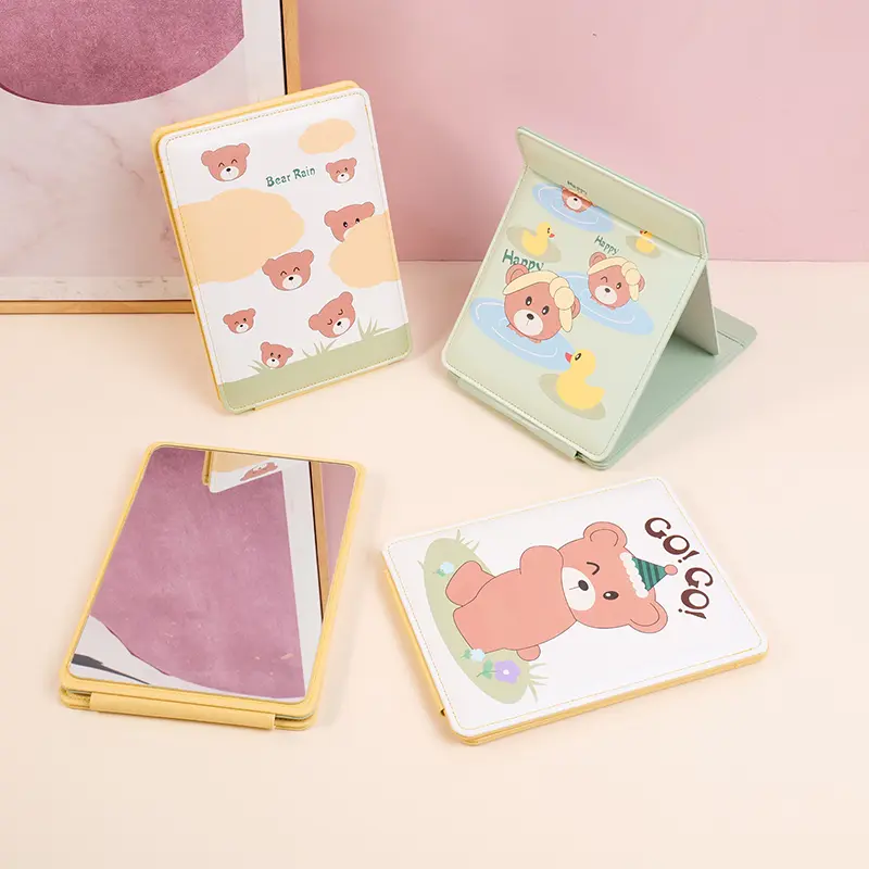 Cartoon bear decompression folding PU mi