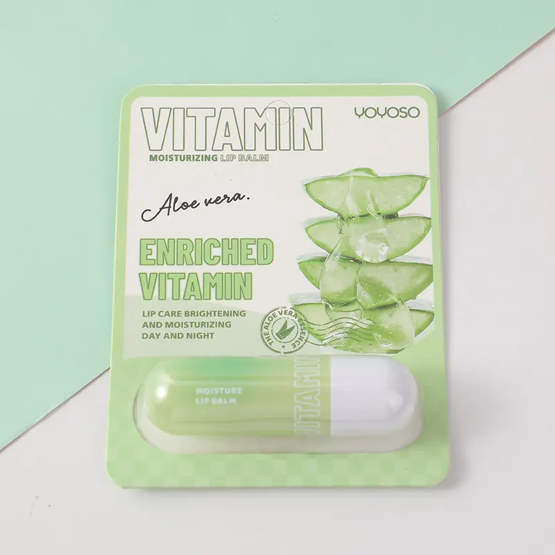 Vitamin moisturizing lip balm-01 Aloe ve