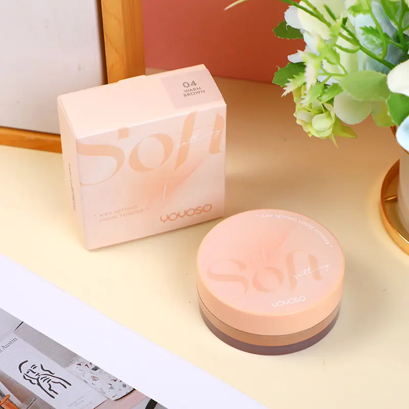 Airy setting loose powder-05 dark brown