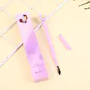 Heart beat eyebrow pencil-grey black