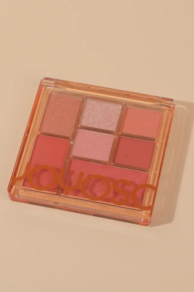 Seven colour eyeshadow palette-dried ros