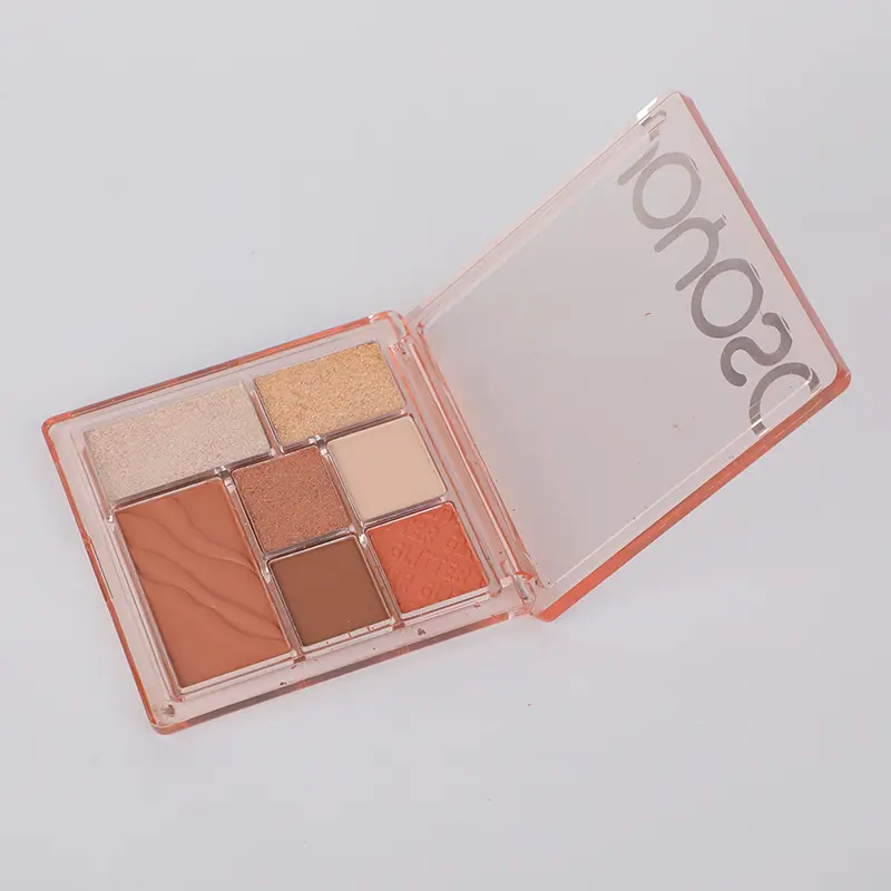 Seven colour eyeshadow palette-02 brown 