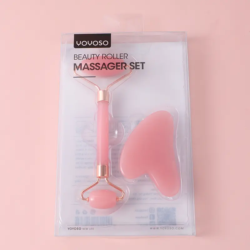 Beauty roller massager set