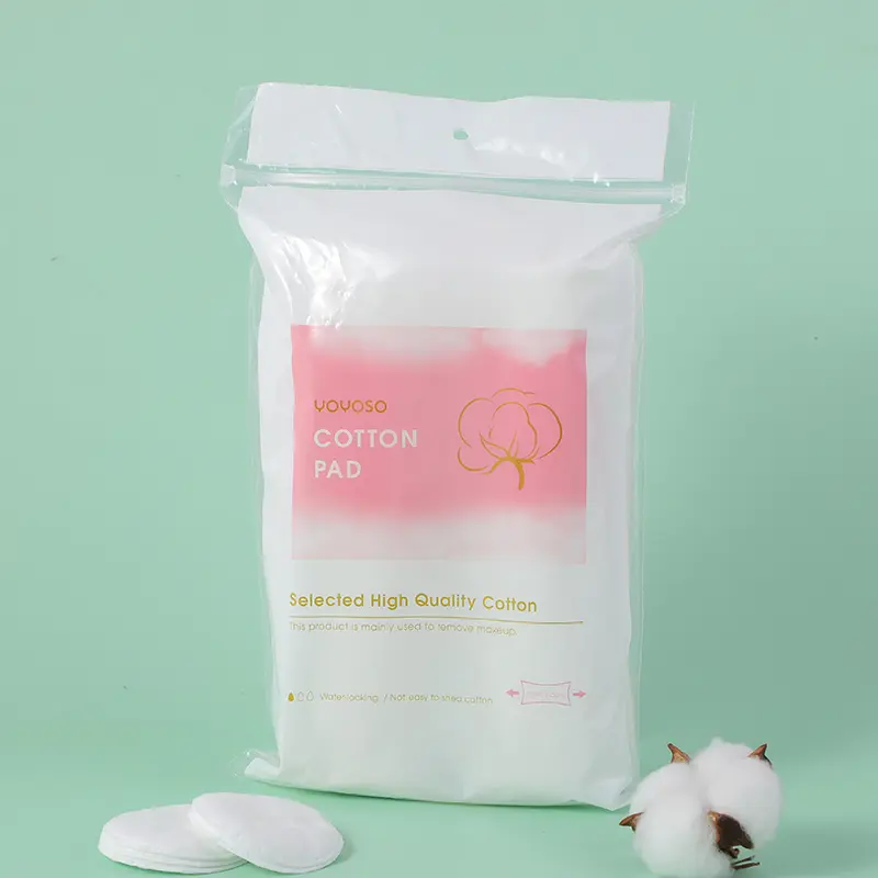 Edge stitched small round double sided p