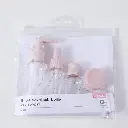 Simple travel sub bottle 6pcs set-pink