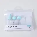 Simple travel sub bottle 5pcs set-blue
