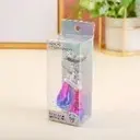 Colorful electroplated eyelash curler wi