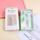 Five-layer blade women's razor-green