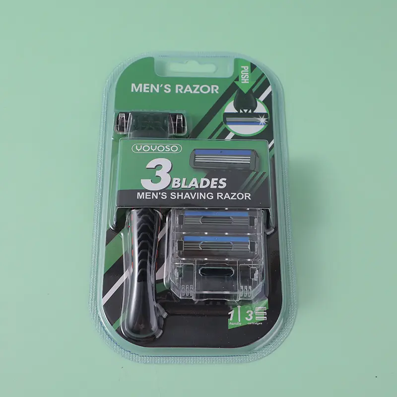 Men's razor replacement set (1pc handle+