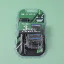 Men's razor replacement set (1pc handle+