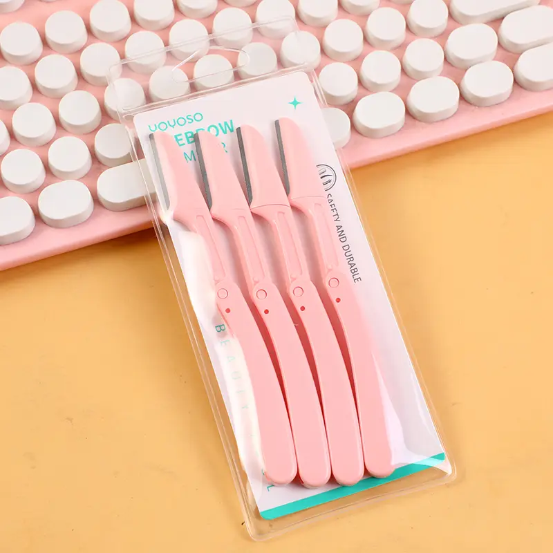 Folding eyebrow trimmer 4pcs set