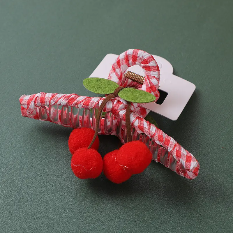 Christmas  hair claw clip-9
