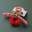 Christmas  hair claw clip-9