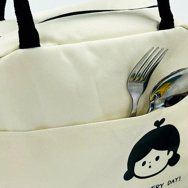 Portable insulation bento bag / Simple l