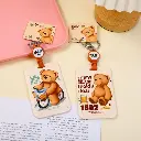 TEDDY ISLAND series classic card holder