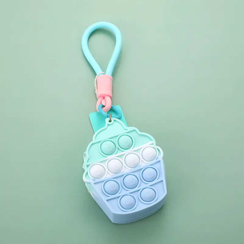 Educational decompression silicone coin 