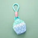 Educational decompression silicone coin 