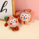 Cookie plush doll coin purse