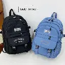 Simple portable men's backpack