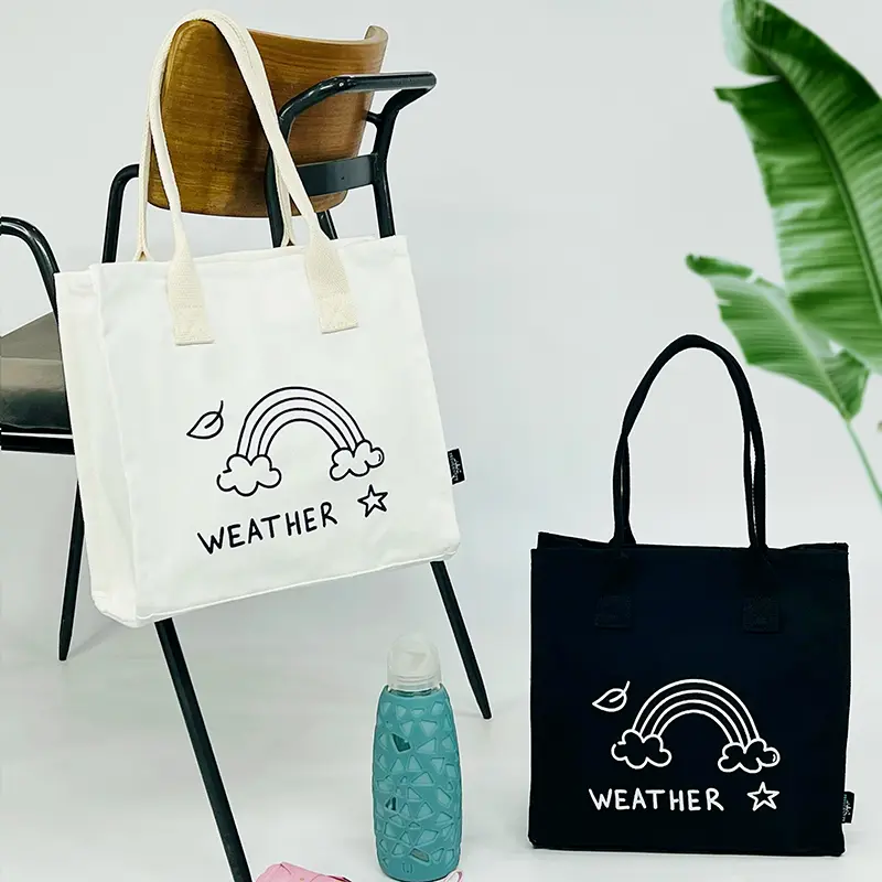 Rainbow life series tote bag-No.6