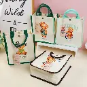 TEDDY ISLAND series square shoulder bag