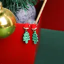 Christmas series red hat christmas tree 