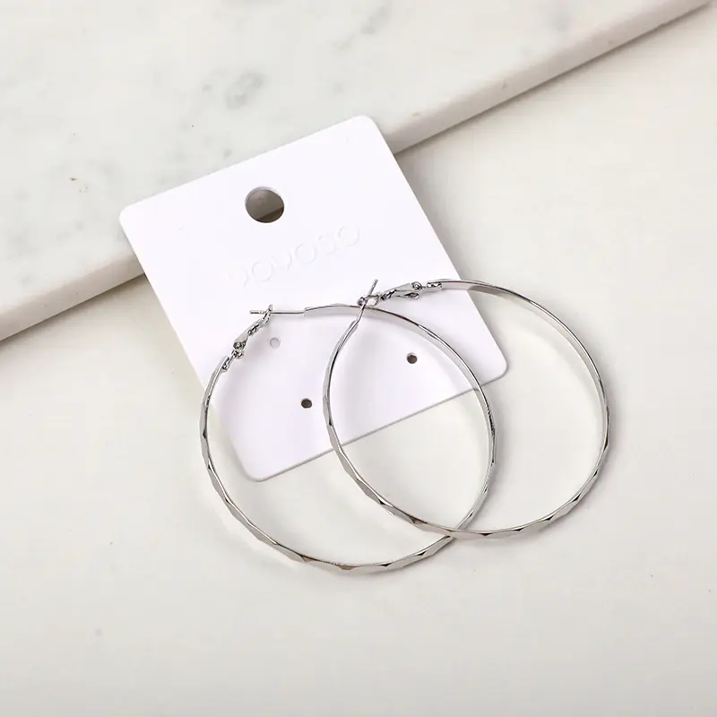 Versatile hoop earrings-5cm (005)