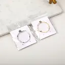 Versatile hoop earrings-4cm (010）