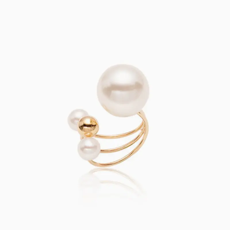  Three-layer and personalized open ring 