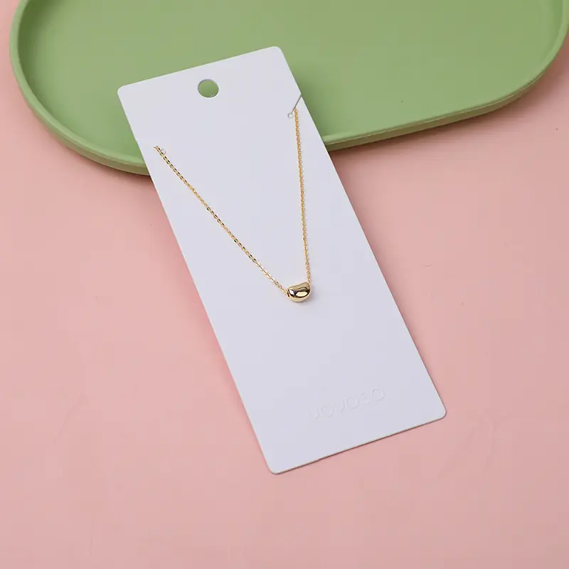 Irregular pendant necklace