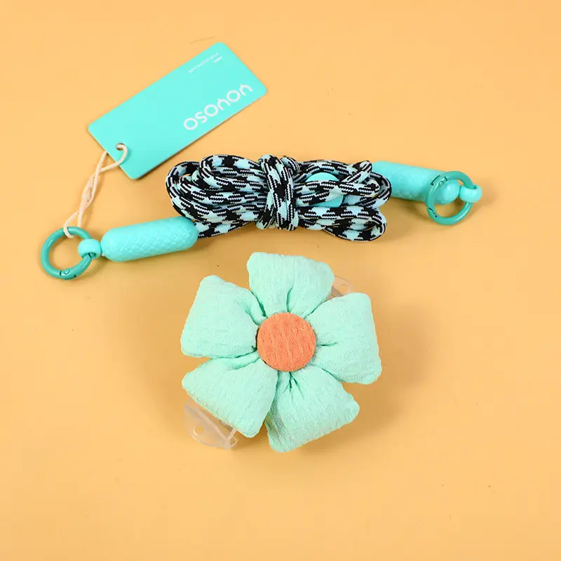 INS style flower phone crossbody lanyard