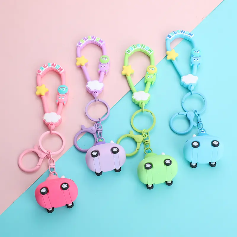 Monster family series-monster car key ch
