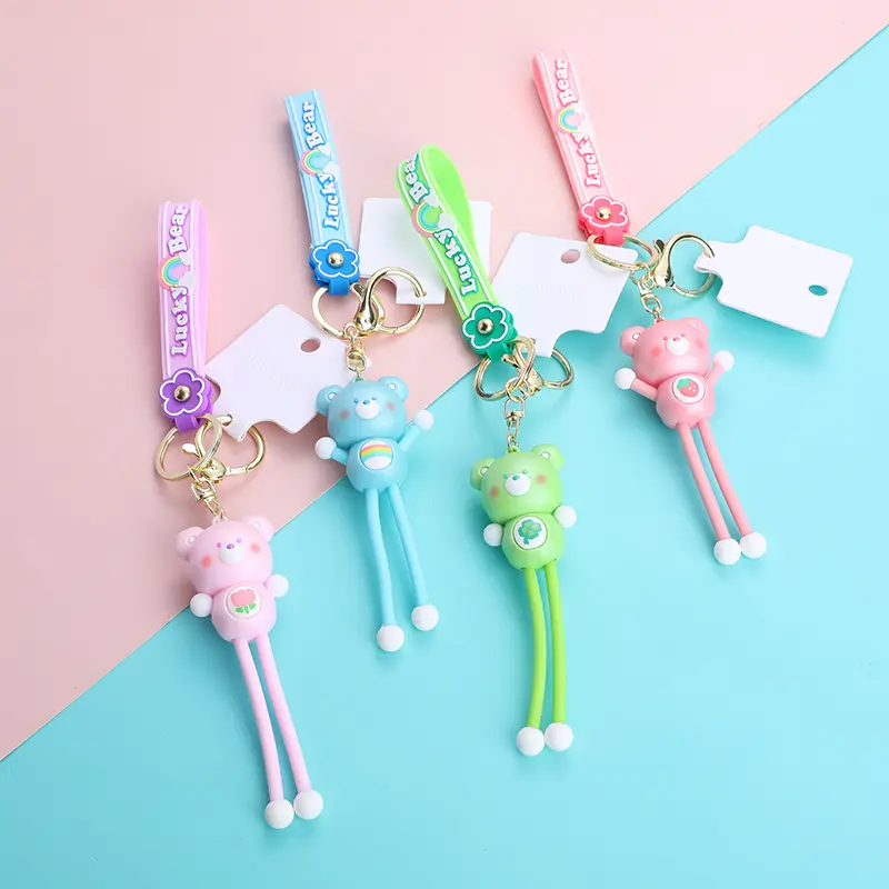 Monster family series-lucky rainbow bear