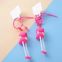 Barbara dinosaur silicone cord key chain