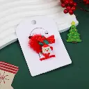 Santa claus hair accessories set-5