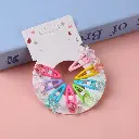 Crystal bowknot children's hair clip-8pc