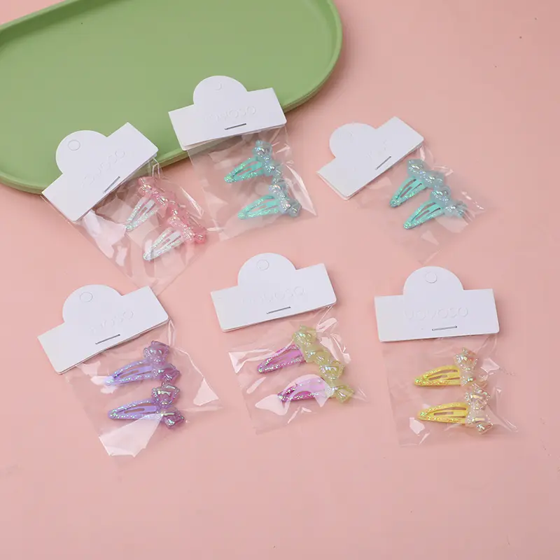 Laser Bow Tie Children's Acrylic Hair Cl